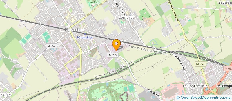 localisation de l'entreprise MAXIPARQUET  LOMPRET