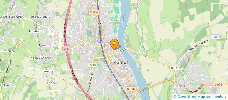 localisation de l'entreprise MAXIPHONE  TOURNUS