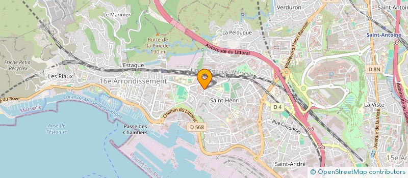 localisation de l'entreprise MAXISERVICES à MARSEILLE