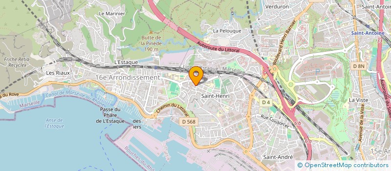 localisation de l'entreprise MAXISERVICES à MARSEILLE