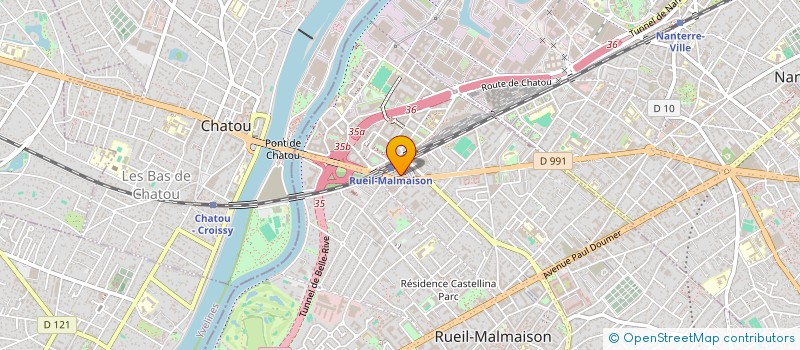 localisation de l'entreprise MAXISMA à RUEIL-MALMAISON
