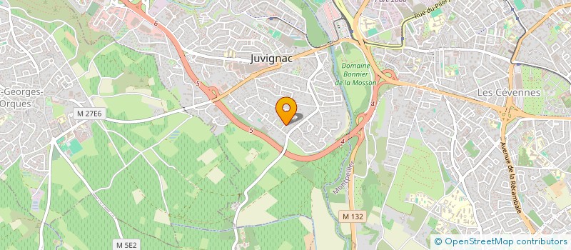 localisation de l'entreprise MAXISOL  JUVIGNAC