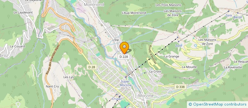 localisation de l'entreprise MAXIT 78 à MORZINE