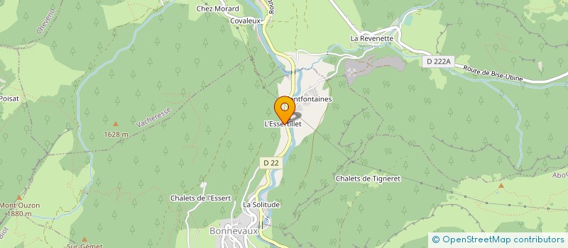 localisation de l'entreprise MAXIT BOIS à VACHERESSE