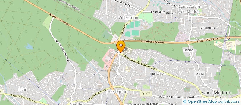 localisation de l'entreprise MAXITAF à SAINT-MEDARD-EN-JALLES