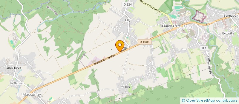 localisation de l'entreprise MAXITAXI  SCIEZ