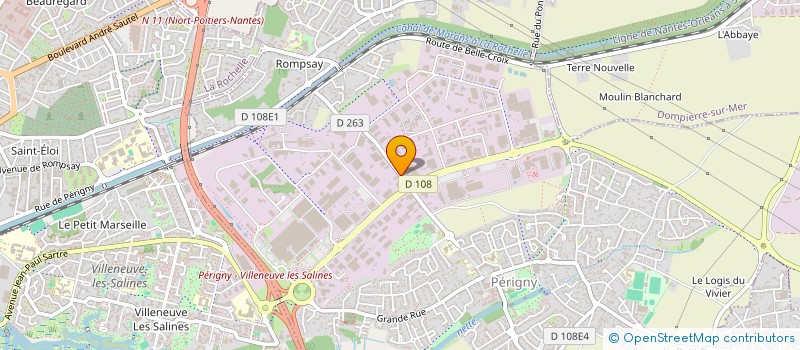 localisation de l'entreprise MAXITHERMIE à PERIGNY