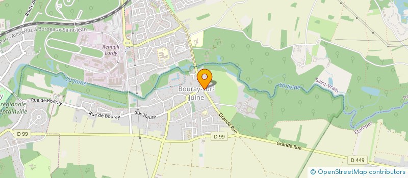 localisation de l'entreprise MAXIVALEN  BOURAY-SUR-JUINE