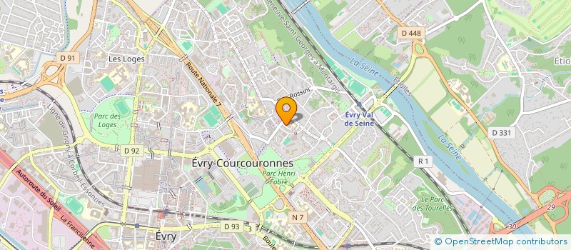 localisation de l'entreprise MAXIVIK à EVRY-COURCOURONNES