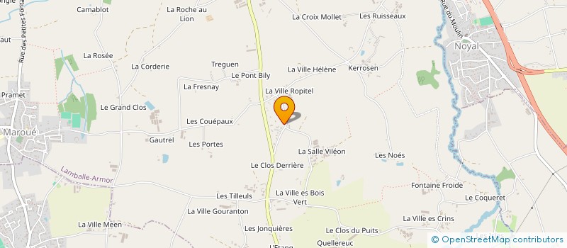 localisation de l'entreprise MAXJORCOM  LAMBALLE-ARMOR