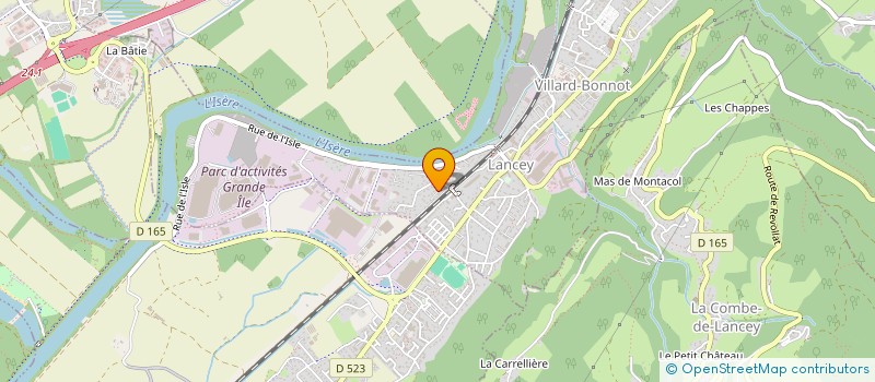 localisation de l'entreprise MAXJUVAN  CROLLES