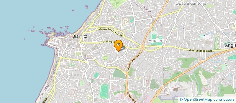 localisation de l'entreprise MAXL CONSEIL à BIARRITZ