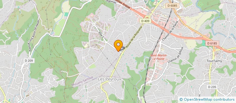 localisation de l'entreprise MAXLAU à MOUANS-SARTOUX