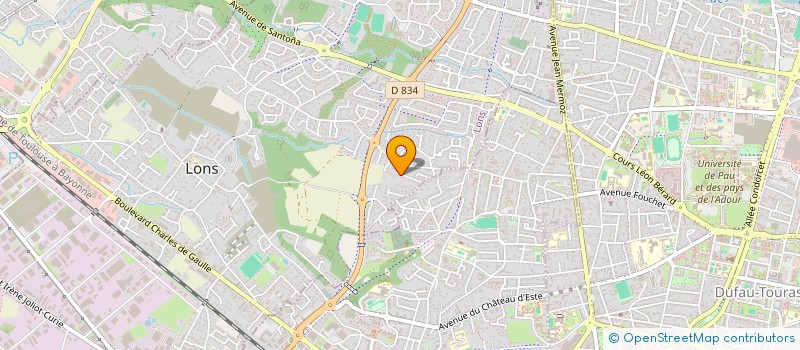 localisation de l'entreprise MAXLAUDA à LONS