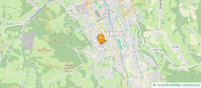 localisation de l'entreprise MAXLAUVINS  BAGNERES-DE-BIGORRE