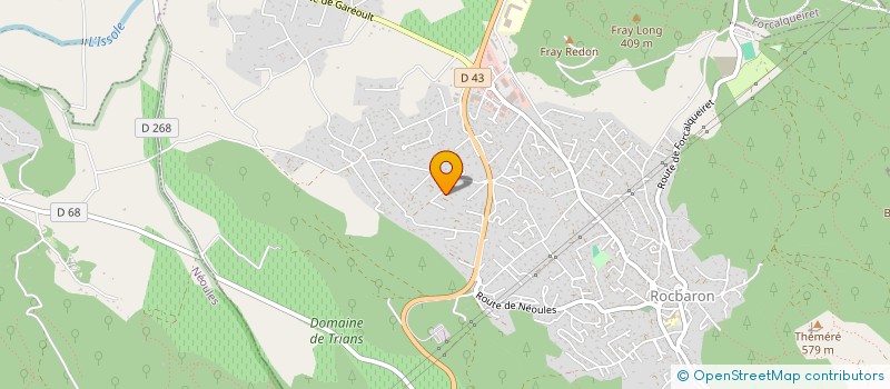 localisation de l'entreprise MAXLEAN  ROCBARON