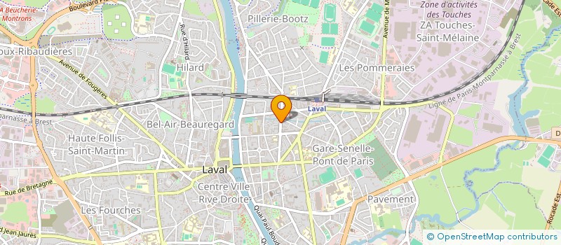 localisation de l'entreprise MAXLM à LAVAL