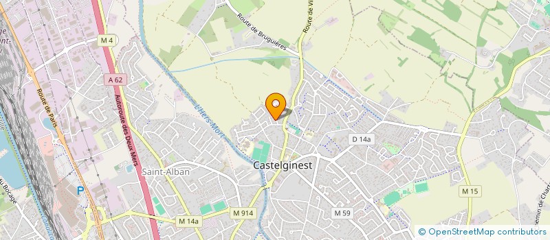 localisation de l'entreprise MAXLO  CASTELGINEST