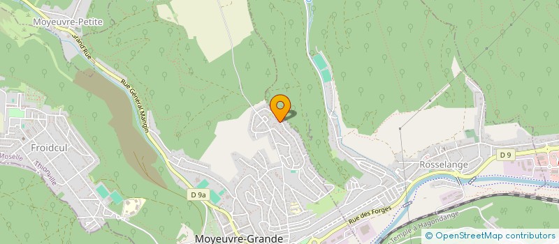 localisation de l'entreprise MAXLRI KARTING  MOYEUVRE-GRANDE