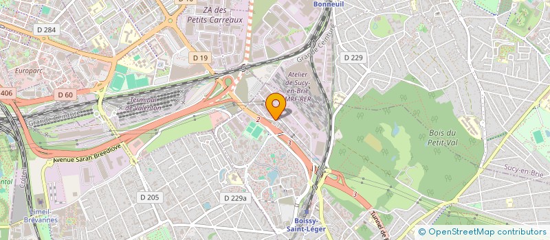 localisation de l'entreprise MAXMATANT à BOISSY-SAINT-LEGER
