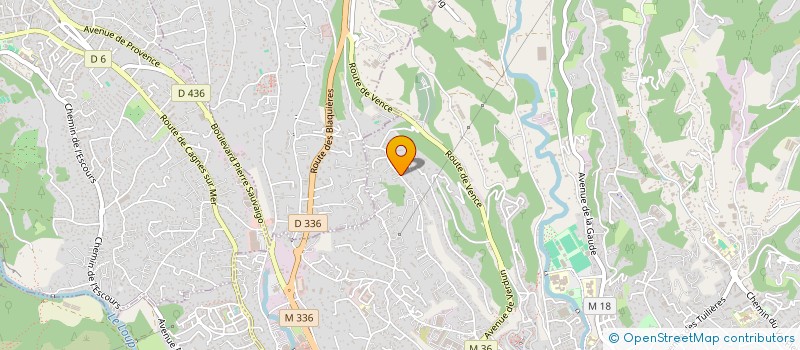 localisation de l'entreprise MAXMATAX à CAGNES-SUR-MER