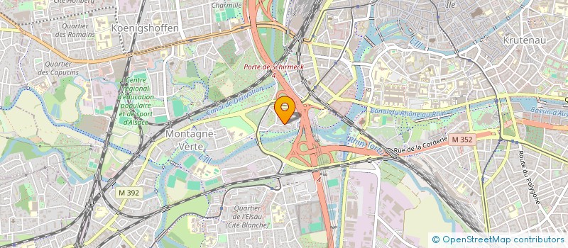 localisation de l'entreprise MAXMOTO à STRASBOURG