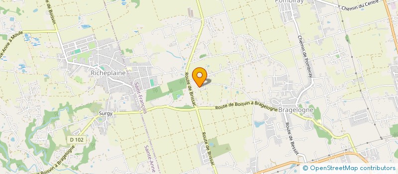 localisation de l'entreprise MAXO LAB  SAINT FRANCOIS