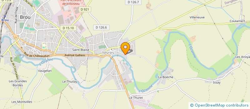 localisation de l'entreprise MAXOE à YEVRES