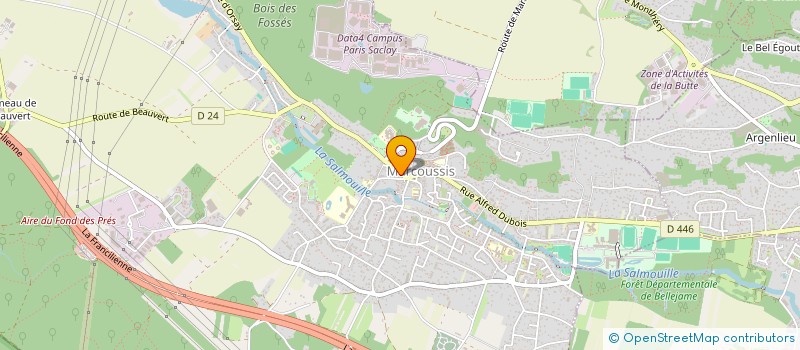 localisation de l'entreprise MAXOL DISTRIBUTION  MARCOUSSIS