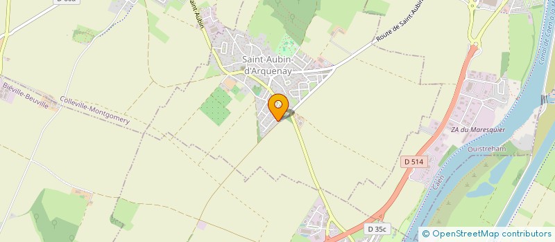 localisation de l'entreprise MAXOLINI  SAINT-AUBIN-D'ARQUENAY