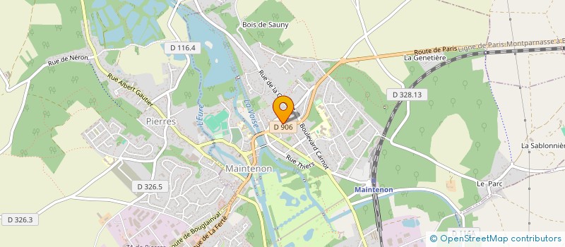 localisation de l'entreprise MAXOME à MAINTENON