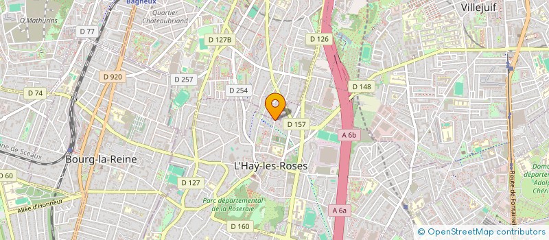 localisation de l'entreprise MAXON  L'HAY-LES-ROSES