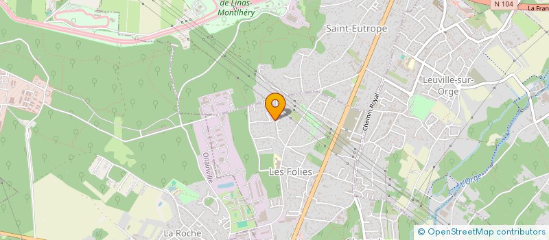 localisation de l'entreprise MAXORL à SAINT-GERMAIN-LES-ARPAJON