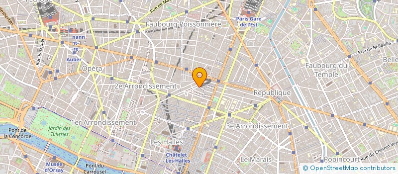 localisation de l'entreprise MAXOU à PARIS