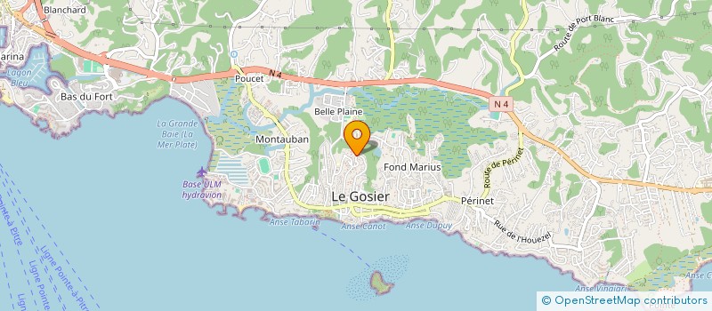 localisation de l'entreprise MAXOU à LE GOSIER