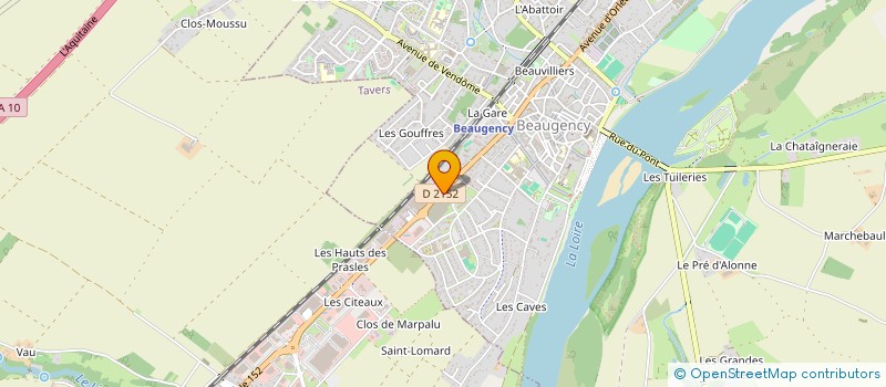 localisation de l'entreprise MAXPA  BEAUGENCY