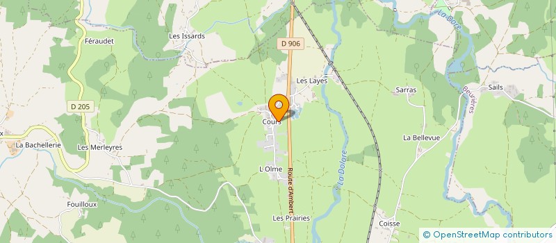 localisation de l'entreprise MAXPICTURES  ARLANC