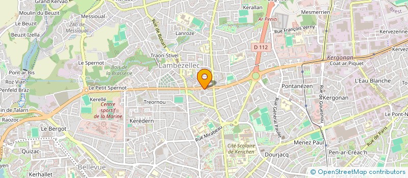 localisation de l'entreprise MAXPIERA à BREST