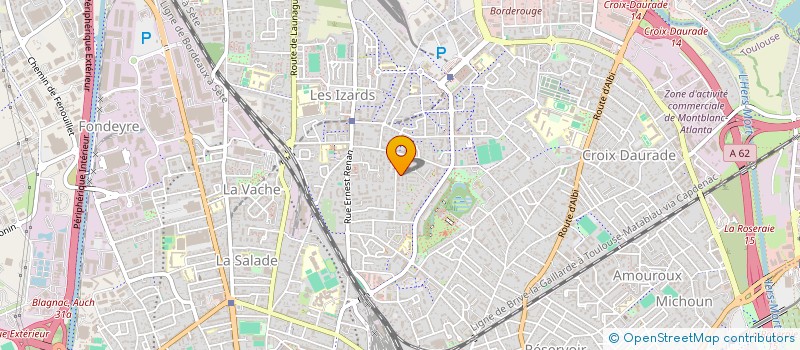 localisation de l'entreprise MAXPLOM PLOMBERIE CHAUFFAGE VENTILATION CLIMATISATION à TOULOUSE