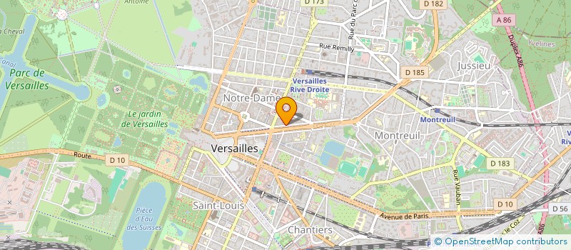 localisation de l'entreprise MAXSADOM à VERSAILLES
