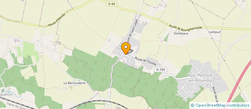 localisation de l'entreprise MAXSAN  THENOUVILLE