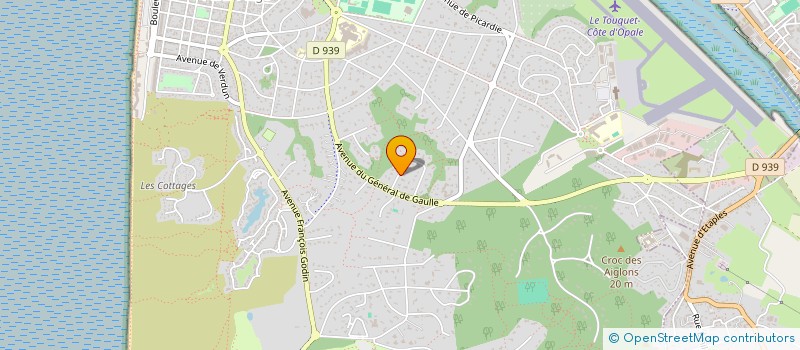 localisation de l'entreprise MAXSIFLOT à LE TOUQUET-PARIS-PLAGE