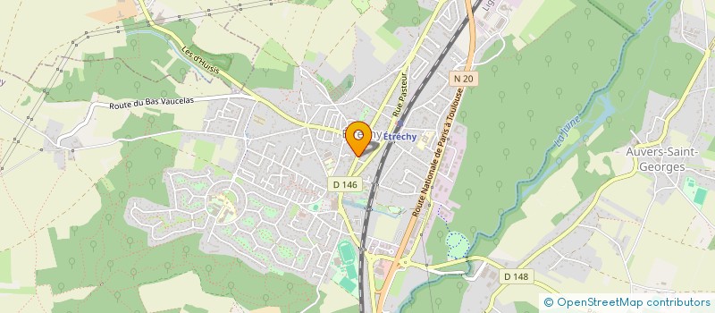 localisation de l'entreprise MAXSODEL INFORMATIQUE  ETRECHY