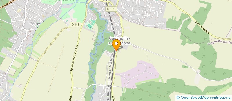 localisation de l'entreprise MAXTAC  GUIGNEVILLE-SUR-ESSONNE