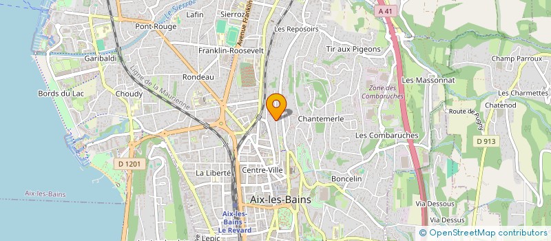 localisation de l'entreprise MAXTHEO  AIX-LES-BAINS