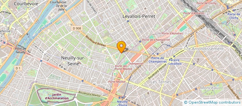 localisation de l'entreprise MAXTOIRE à NEUILLY-SUR-SEINE