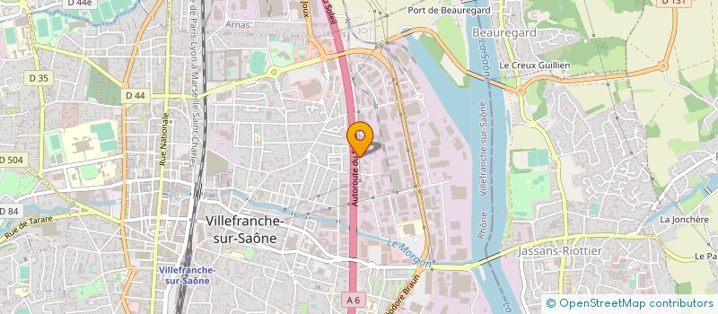 localisation de l'entreprise MAXTOR20  VILLEFRANCHE-SUR-SAONE