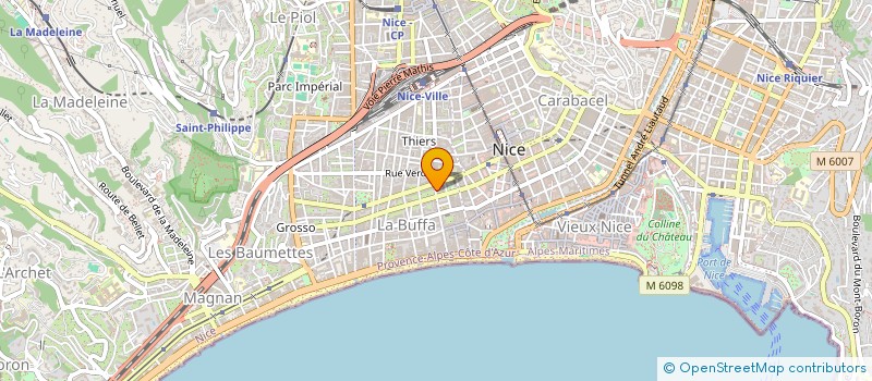 localisation de l'entreprise MAXUS CABINET - D'AVOCATS  NICE