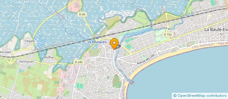 localisation de l'entreprise MAXVAL  LE POULIGUEN