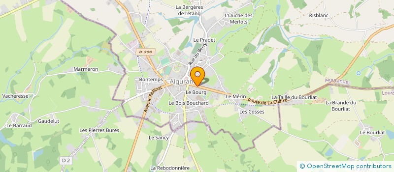 localisation de l'entreprise MAXVAL à LA CHATRE